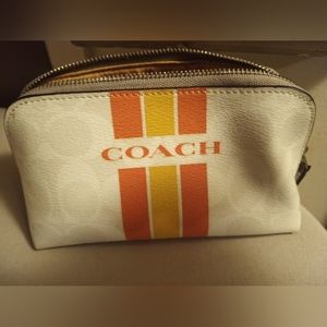 Coach cosmetics bag